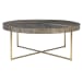 Taja - Round Coffee Table - Dark Brown