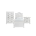 Kona - Twin Panel 3 Piece Bedroom Set - White