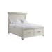 Slater - Queen Platform Storage 3 Piece Bedroom Set - White