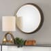 Sturdivant - Round Mirror - Antiqued Gold