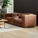 Austin - Power Reclining Loveseat With Console And Power Headrests - Chestnut
