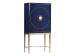 Carlyle - Cobalt Meridian Bar - Blue / Gold