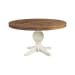 Park Creek - 6 Piece Round Dining Set-Table, Four Side Chairs, And Bench - Cottage White Finish