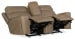 MS - Riverton Power Gliding Console Loveseat With Power Headrest/Lumbar - Brown