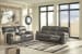 Dunwell - Steel - 2 Pc. - Power Sofa, Loveseat