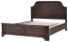 Adinton - Brown - California King Panel Bed With 2 Storage Drawers