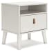 Aprilyn - White - One Drawer Night Stand