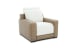 Myla - Recliner With Power And Power Headrest And Lumbar-Zero Gravity - Fawn / Pearl