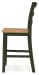 Gesthaven - Barstool (Set of 2) - Natural / Green