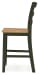 Gesthaven - Natural / Green - Barstool (Set of 2)