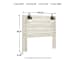 Cambeck - Whitewash - Queen Panel Headboard