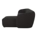 Faye - Right Sectional - Black
