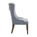 Rioni - Tufted Wing Chair - Blue