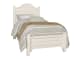 Bungalow Twin Arch Storage Bed Finish Shown - Lattice (Soft White)