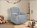 Amelia - Children's Recliner-Push Back & Swivel - Gray