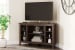 Camiburg - Warm Brown - Corner TV Stand/Fireplace Opt