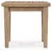 Carter Hall - Beige - Square End Table