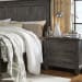 Calistoga - Nightstand In Weathered Charcoal - Weathered Charcoal
