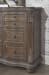 Charmond - Brown - 5 Pc. - Dresser, Mirror, Queen Upholstered Sleigh Bed