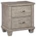 Naydell - Rustic Gray - Two Drawer Night Stand