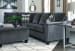 Abinger - Smoke - Left Arm Facing Chaise 2 Pc Sectional