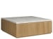 Avaline - Carmen Cocktail Table - Light Brown / Gray