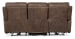 MS - Duncan Power Sofa With Power Headrest & Lumbar - Dark Brown