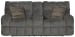Ashland - Lay Flat Reclining Console Loveseat - Granite