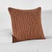 Performance Prism - 22" x 22" Pillow - Rust/Orange