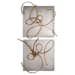 Harmony - Metal Wall Art (Set of 2) - Gold