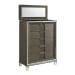 Twenty Nine - Queen Storage 5 Piece Bedroom Set - Dark Brown