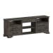 Park Ridge - 71'' TV Console Without Fireplace Insert - Charcoal