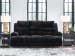 Rhine Falls - Onyx - Reclining Power Sofa With Drop Down Table