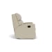 Catalina - Leather Reclining Loveseat With Console - Beige
