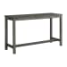Oak Lawn - Bar Table Single Pack (Table + 3 Gray Fabric Stools) - Charcoal Gray