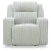 Forest Lake - Alloy - Power Recliner With Adj Headrest