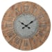 Payson - Antique Gray / Natural - Wall Clock