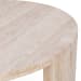 Dune - Travertine Round Coffee Table - Natural