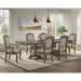 Madison Park - 7 Piece Standard Height Dining Set (Table, Four Chairs And Two Arm Chairs) - Walnut