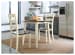 Woodanville - Round DRM Drop Leaf Table - Cream / Brown