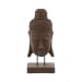 Carved Buddha Head - Dark Brown