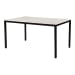 Parson - Small Marble Dining Table - Black