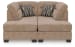 Olten - 2-Piece Super Chaise - Mocha