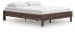 Calverson - Mocha - Queen Platform Bed