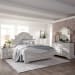 Magnolia Manor - 5 Piece Bedroom Set (California King Panel Bed, Dresser & Mirror, Chest, Nightstand) - White