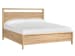 Somerset - King Panel Bed, 2 Nightstands And Drawer Dresser With Landscape Mirror - Butternut