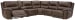 Dunleith - Chocolate - Power Sectional 6 Pc
