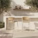 Zola - Outdoor Counter Chair - Natural