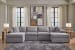 Modmax - Granite - 4-Piece Sectional With Laf And Raf Corner Chaises