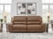 DeepWakes - Caramel - 2 Seat Power Reclining Sofa Adjustable Headrest